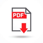 Logo pdf para descarga de más información del campamento